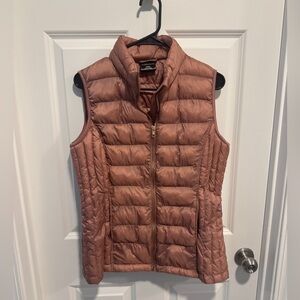 Women’s Rose Gold Puffer Vest